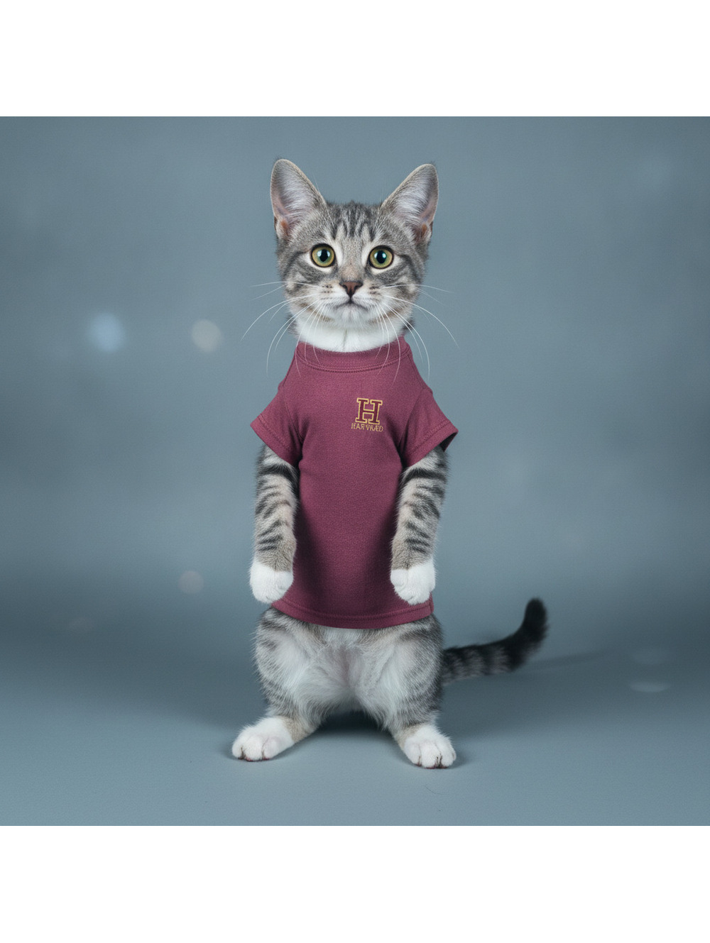 Harvard Gildan Mens L Maroon Cotton T Shirt